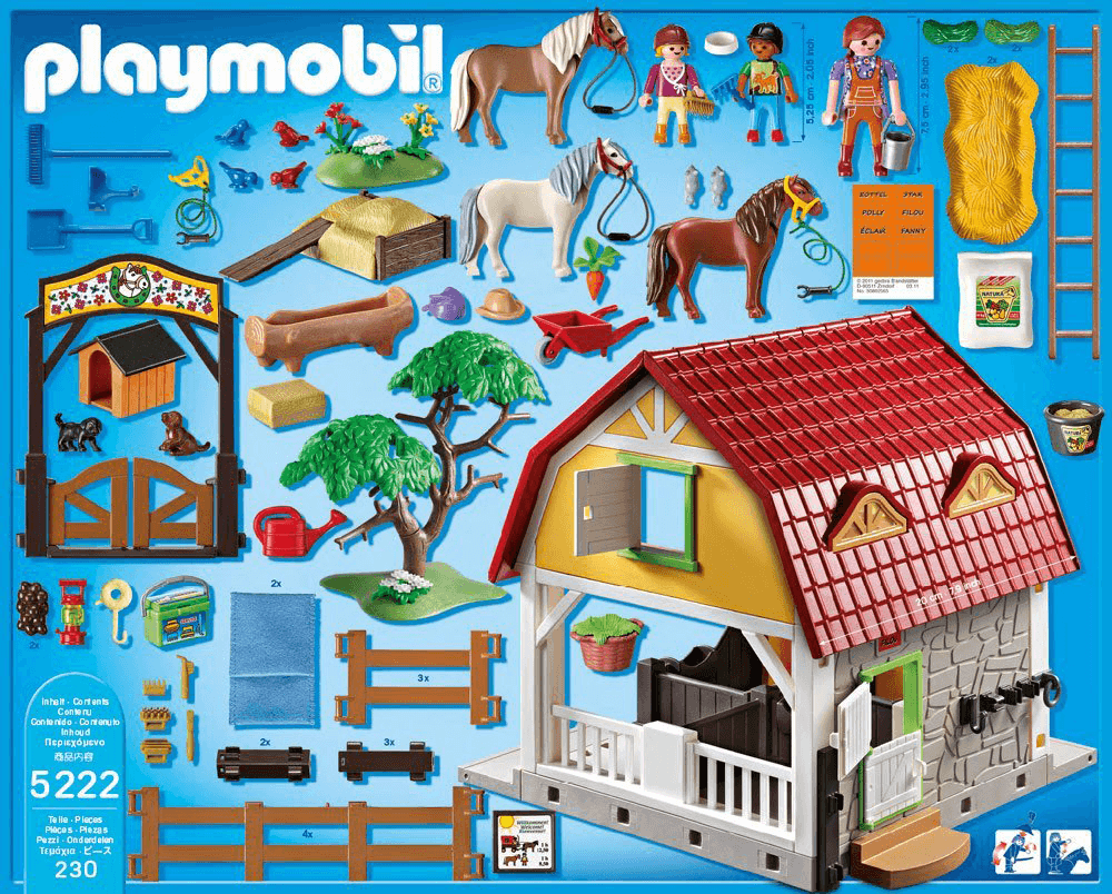 Playmobil Manege Voor de échte paardenliefhebber!
