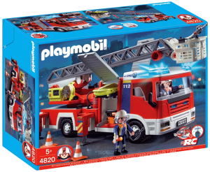 Playmobil 4820 - Grote Brandweer ladderwagen - doos