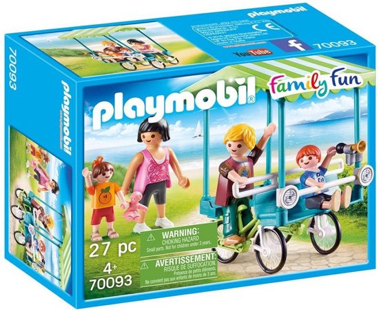 Playmobil 70093 - familiefiets