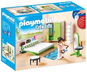 Playmobil slaapkamer met make-up tafel (9271)