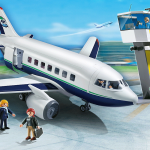 Playmobil vliegtuig met verkeerstoren (5261)