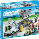 Playmobil vliegtuigtrap met passagiers (5262) - doos